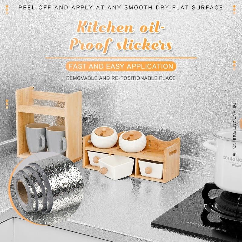 LAST DAY 49% Off - Kitchen Oil-proof Stickers š„(Buy 4 Get Extra 20% OFF)