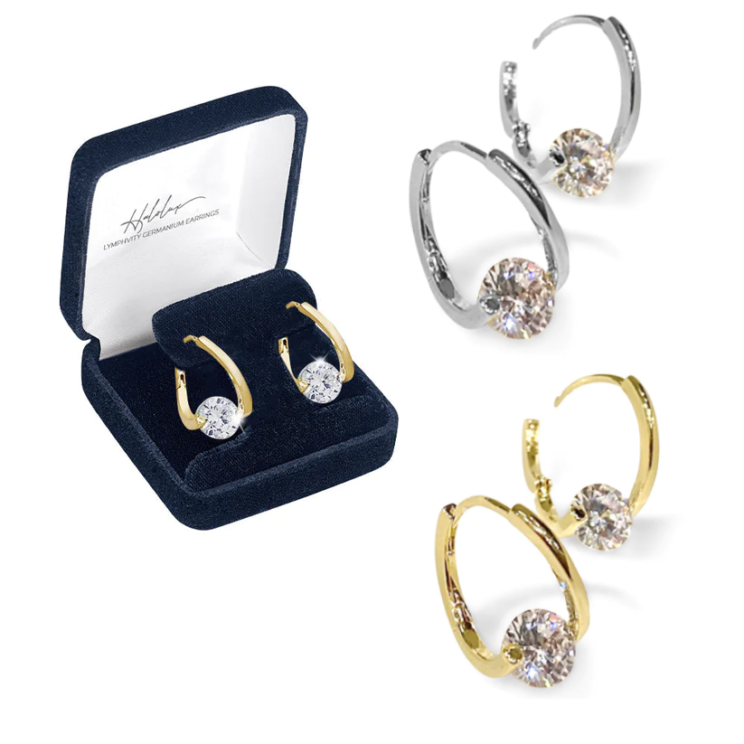 š„LAST DAY SALE-80% OFF)Lymphvity MagneTherapy Germanium Earrings