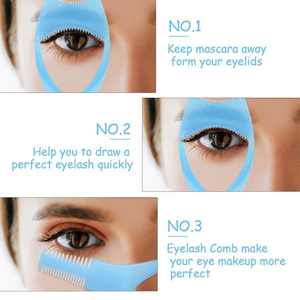 Black Friday Sale🔥BUY 1 FREE 1🔥3 in1 Eyelashes Tools Mascara Shield Applicator Guard