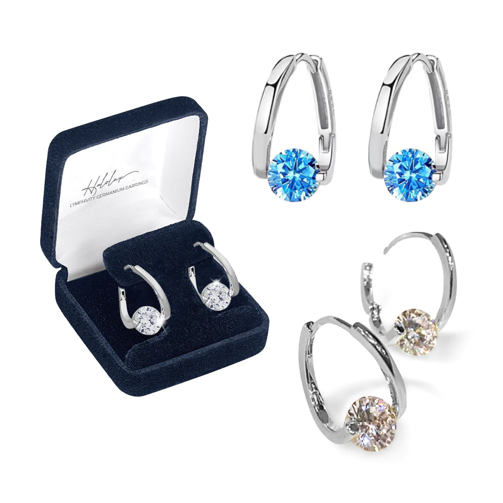 š„LAST DAY SALE-80% OFF)Lymphvity MagneTherapy Germanium Earrings