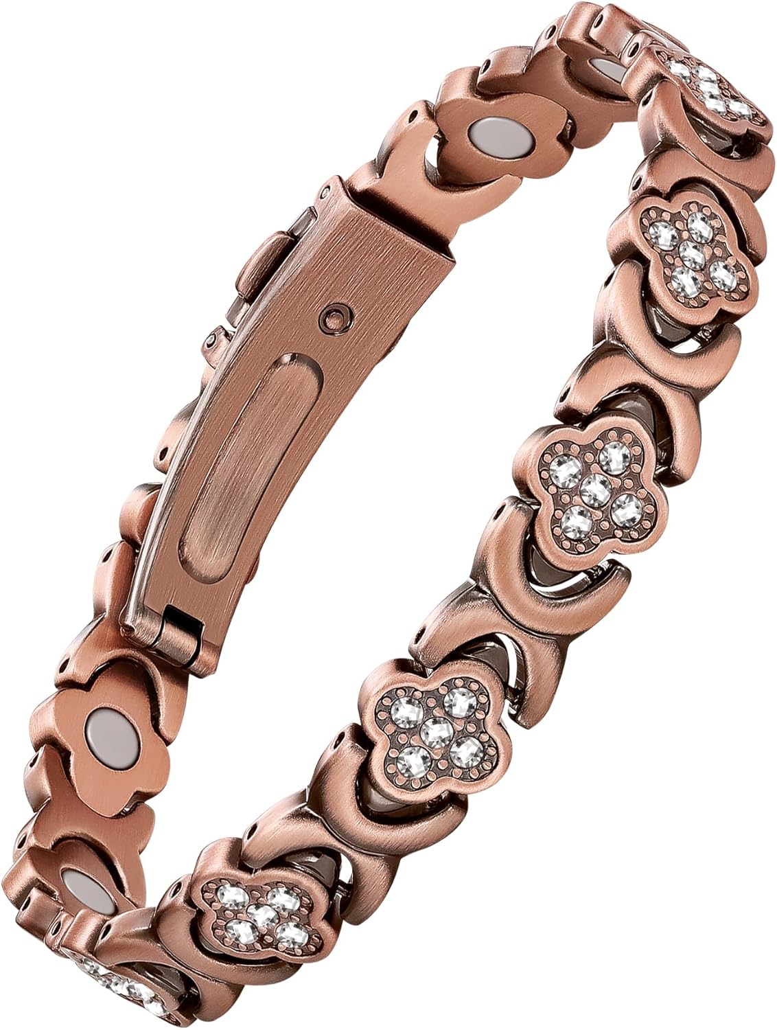 š„Copper Bracelets for Women. Pure Copper Magnetic Bracelet with 3800 Gauss Effective Magnets