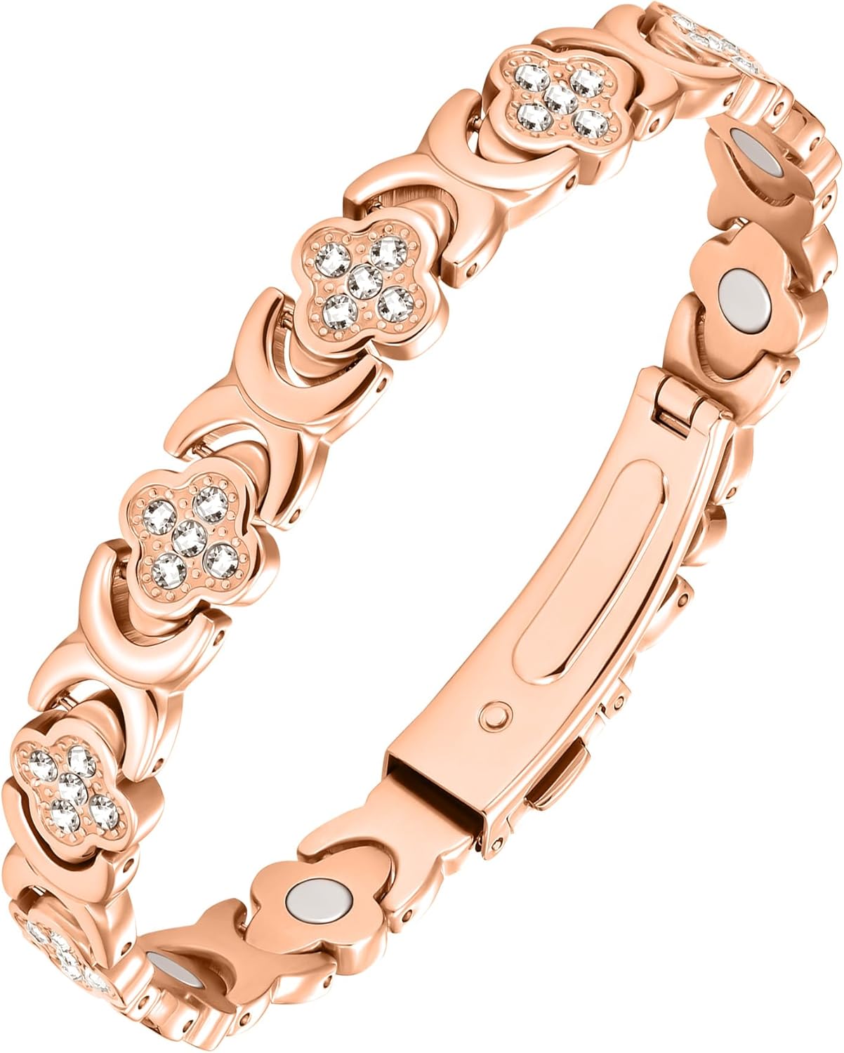 š„Copper Bracelets for Women. Pure Copper Magnetic Bracelet with 3800 Gauss Effective Magnets