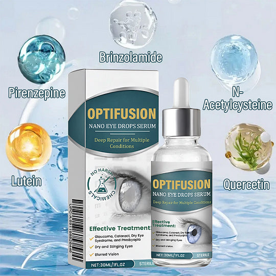 🔥Limited stock available!🔥 OptiFusion Nano Eye Drops Serum