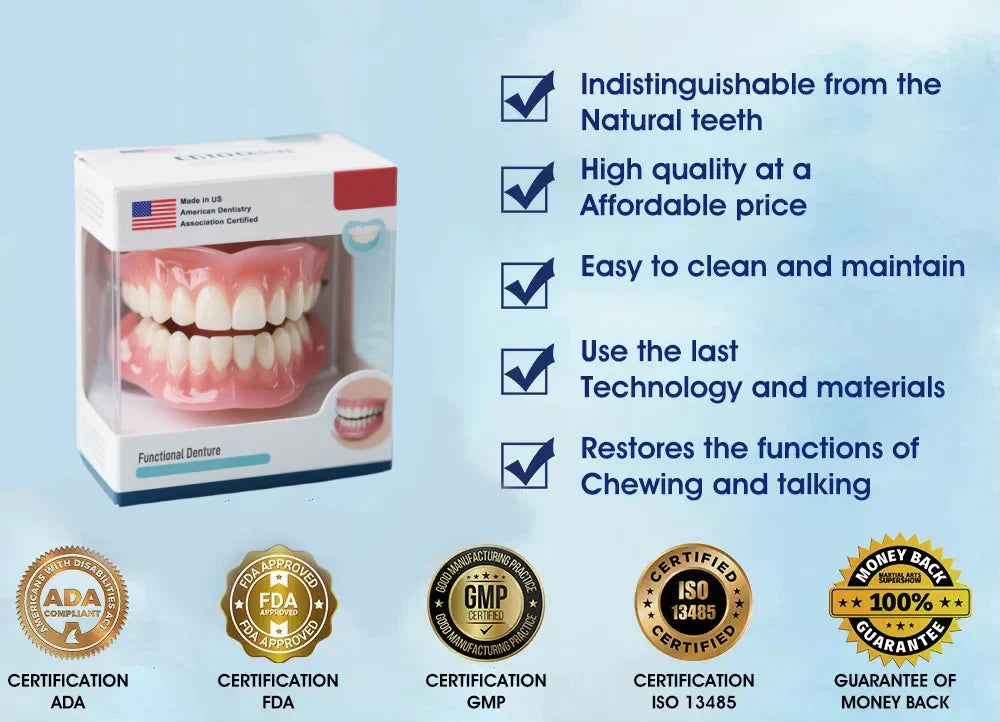 đ„ăOFFICIAL STOREăMulti-Functional Shaping Silicone Denture Set