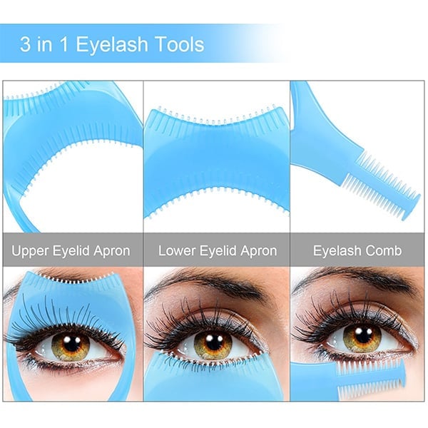Black Friday Sale🔥BUY 1 FREE 1🔥3 in1 Eyelashes Tools Mascara Shield Applicator Guard