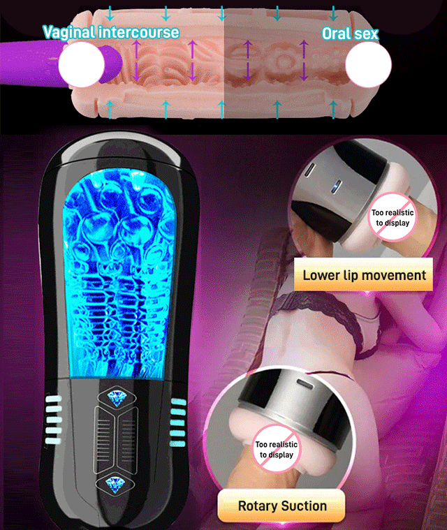 【Discreet Delivery】- Fully automatic, hands-free retractable relaxation cup