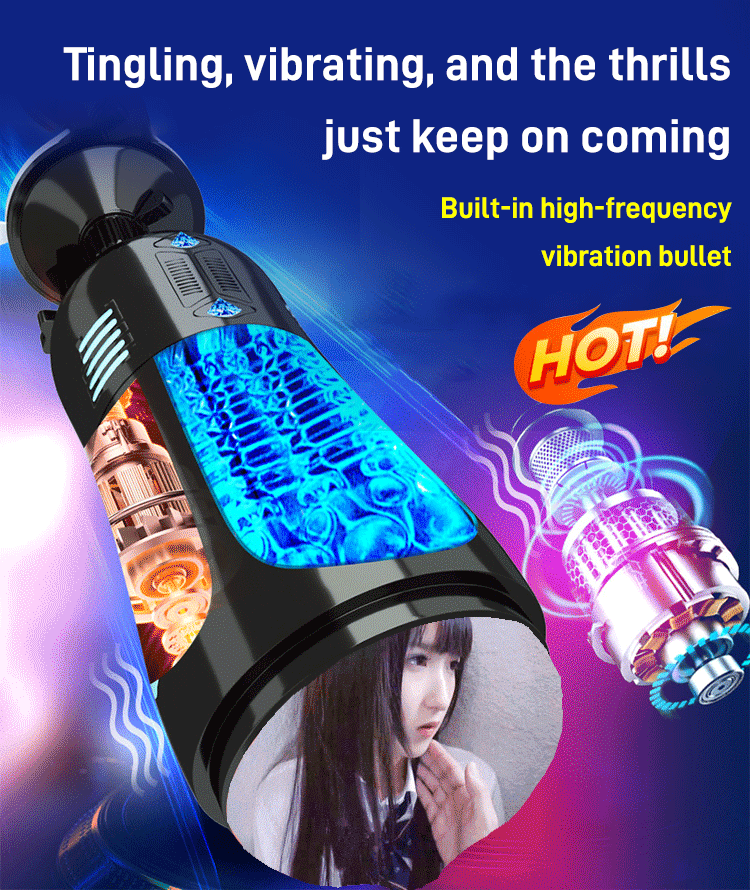 【Discreet Delivery】- Fully automatic, hands-free retractable relaxation cup