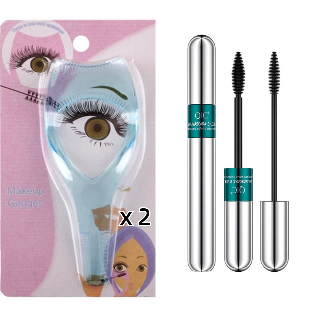 Black Friday Sale🔥BUY 1 FREE 1🔥3 in1 Eyelashes Tools Mascara Shield Applicator Guard