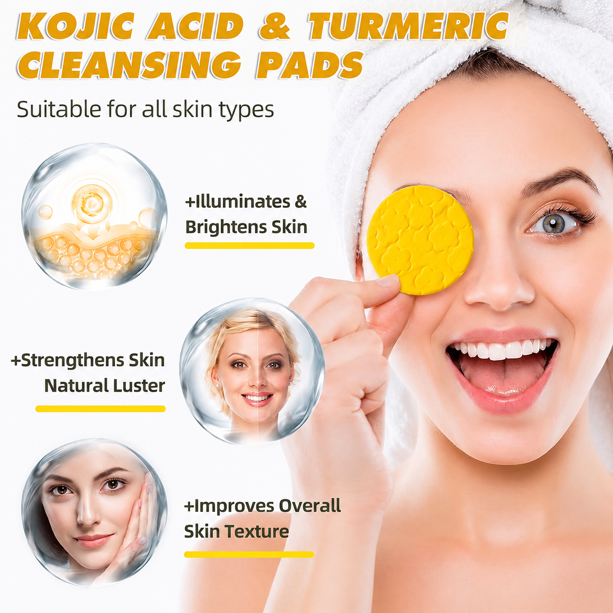 Turmeric Kojic Glow Pads