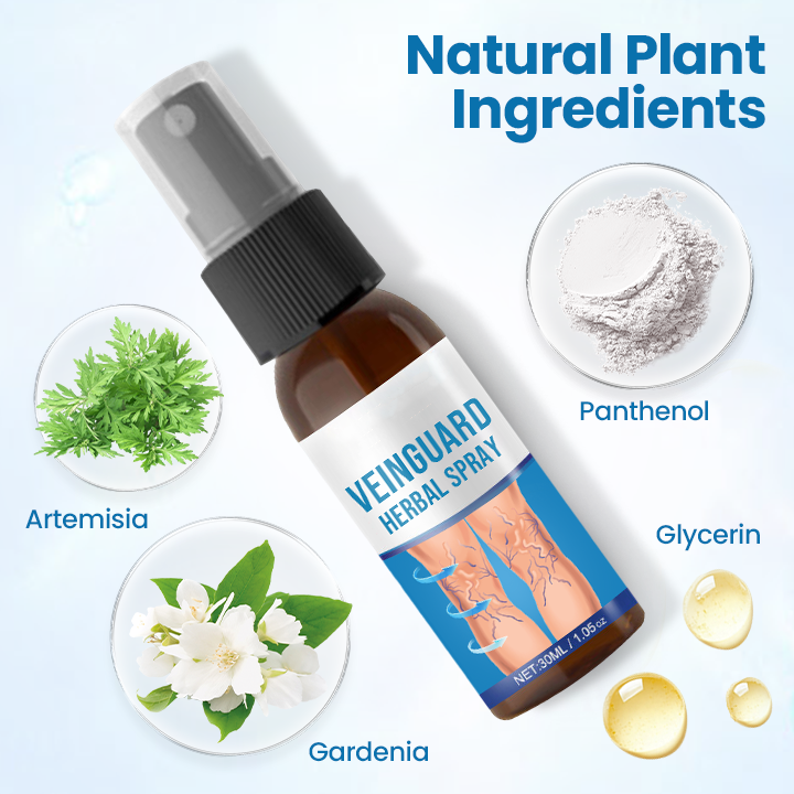 VeinGuard Herbal Spray-✅ Clinically proven to eliminate varicose veins in just 7 days!