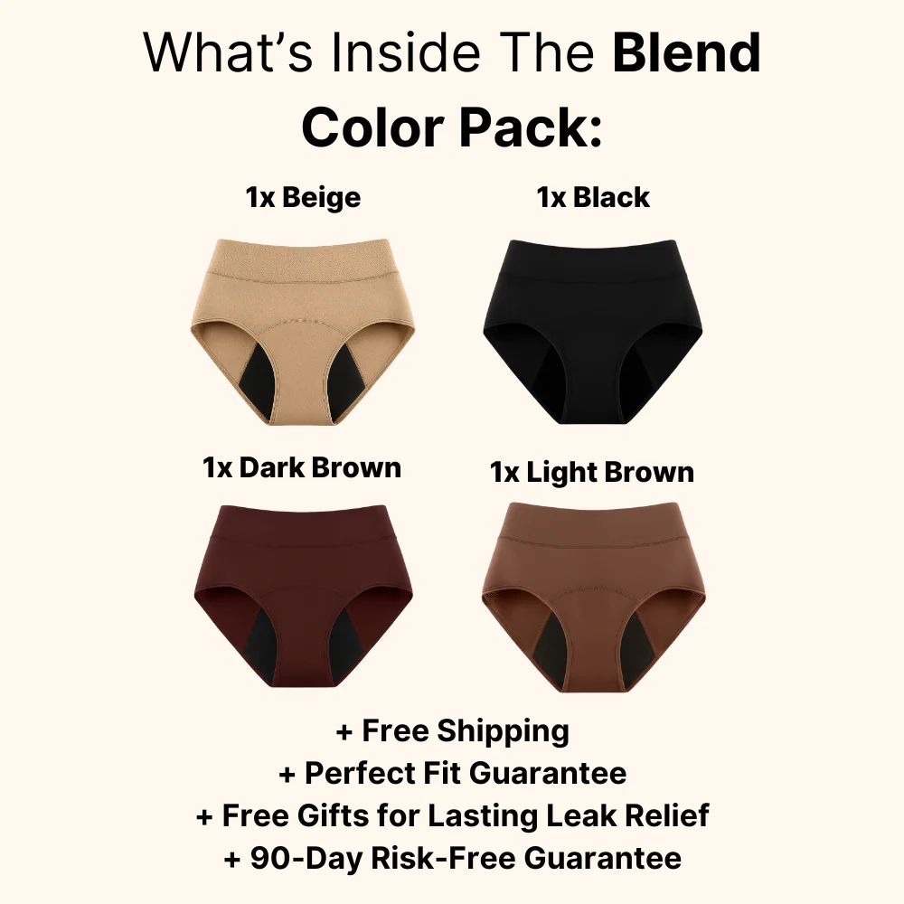 🌸💖Last Day 50% OFF| 100% Leak-Proof Underwear 4-pack(Free Shipping✈)