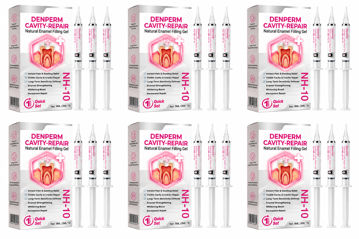 DenPerm Cavity-Repair Natural Enamel Filling Gel
