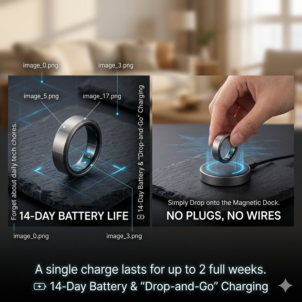 🎉 80% OFF Launch Offer💝G1 Non-Invasive Smart Ring