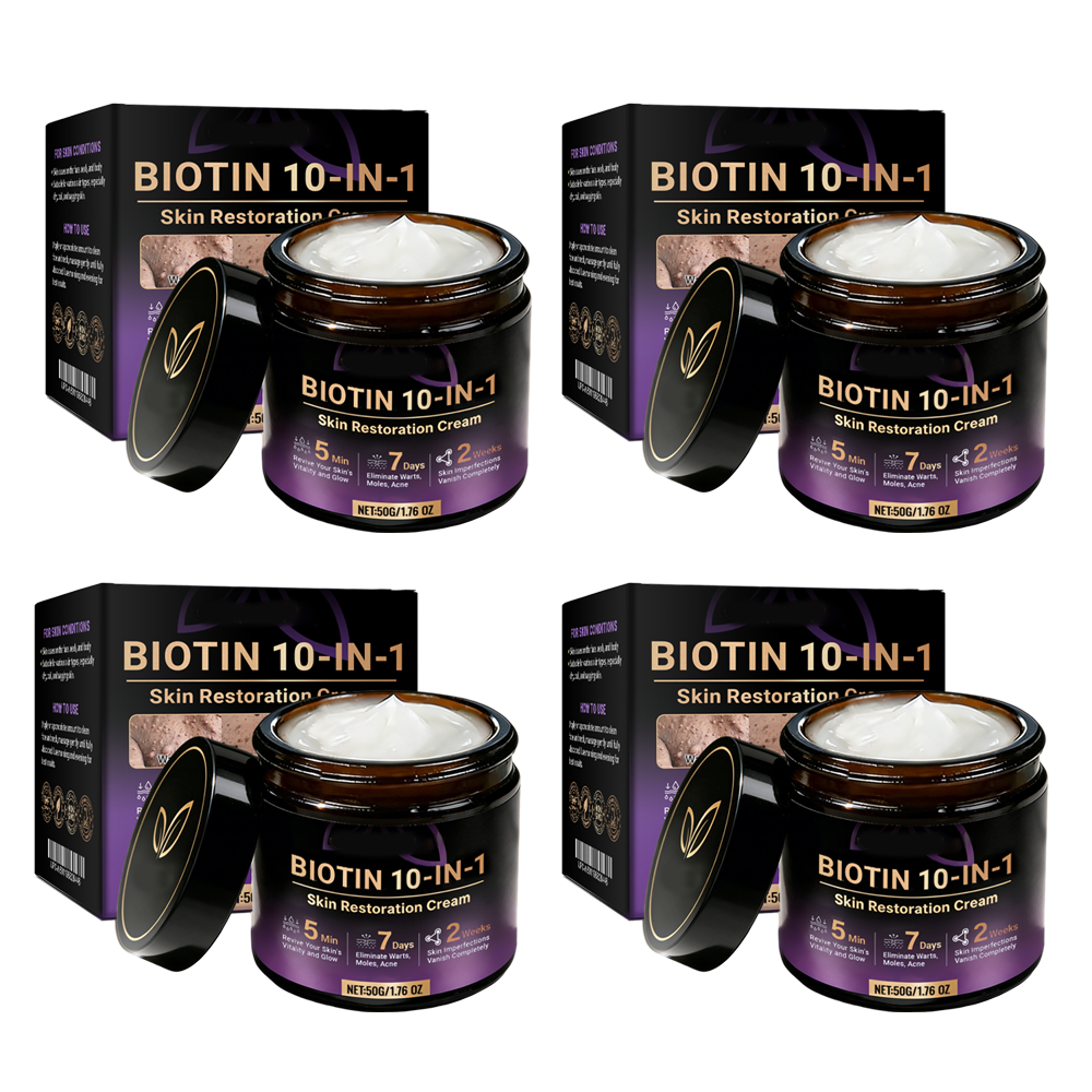 🎁✨Made and Shipped from USA ✨Biotin 10-in-1 Skin Restoration Cream 🍀