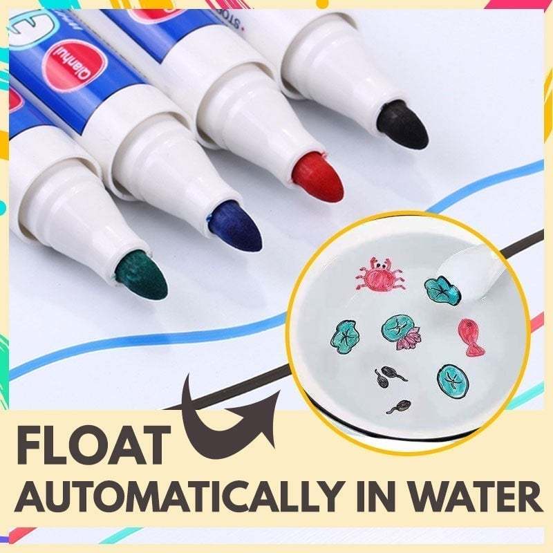 (🎅Christmas Pre Sale Now-49% Off) Magical Water Floating Pen (BUY MORE SAVE MORE )
