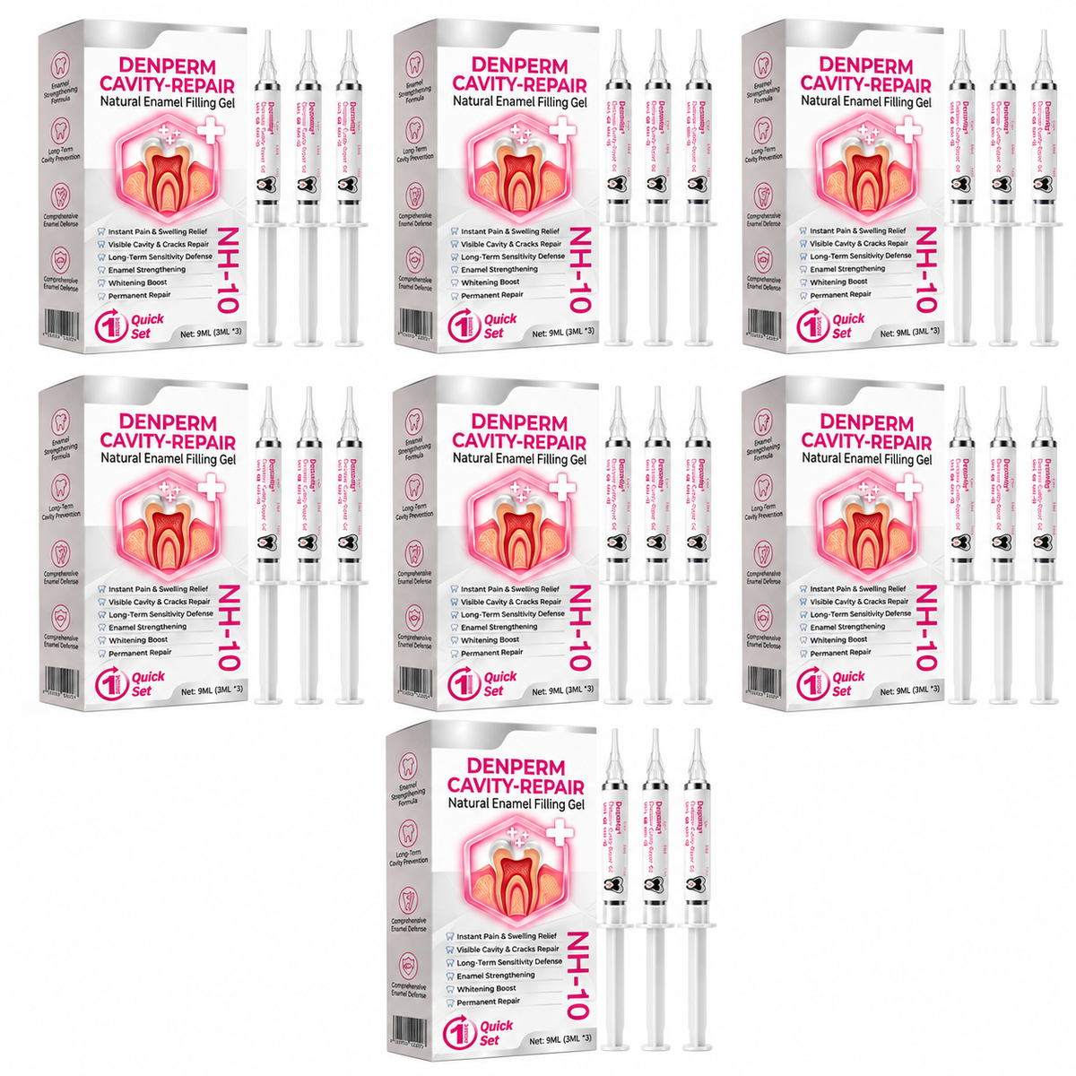 DenPerm Cavity-Repair Natural Enamel Filling Gel