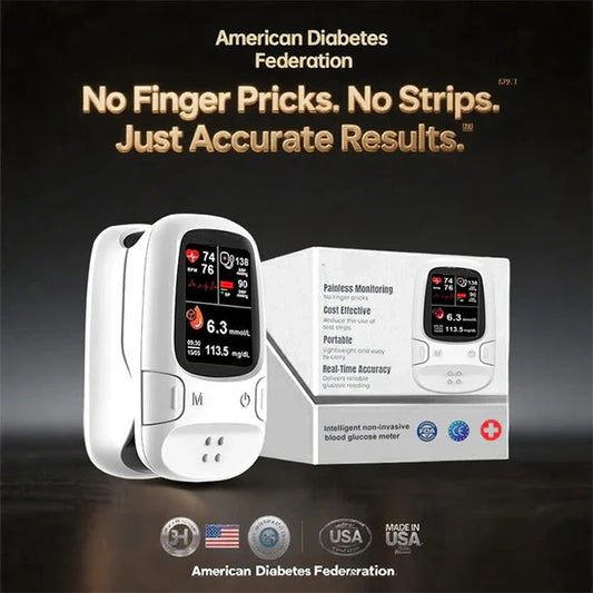 Develops Newly Launched Non-Invasive Smart Glucose Meter 💯made in the USA💯🔥Limited stock available!🔥