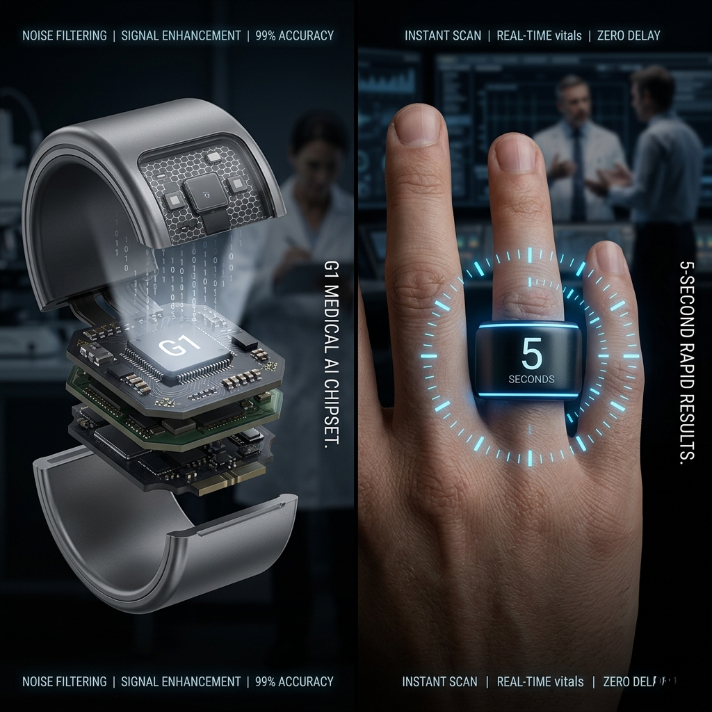 🎉 80% OFF Launch Offer💝G1 Non-Invasive Smart Ring