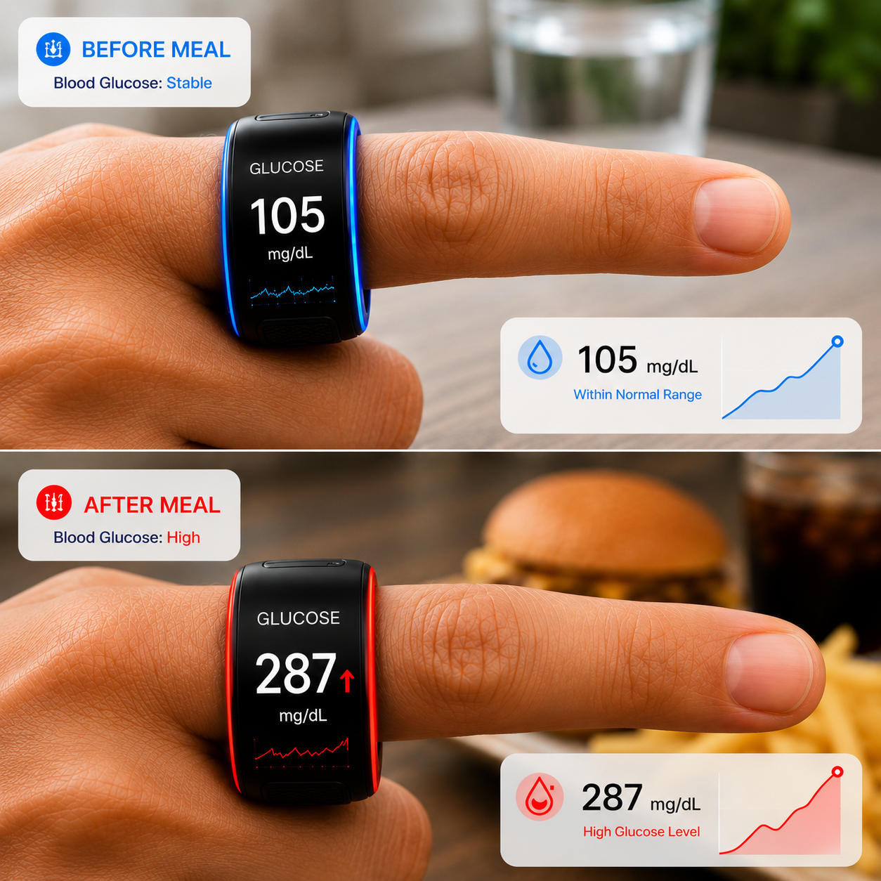 🎉 80% OFF Launch Offer💝G1 Non-Invasive Smart Ring