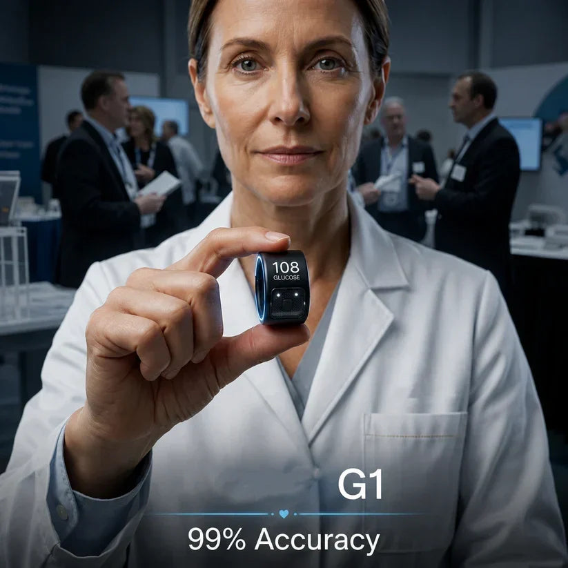 🎉 80% OFF Launch Offer💝G1 Non-Invasive Smart Ring