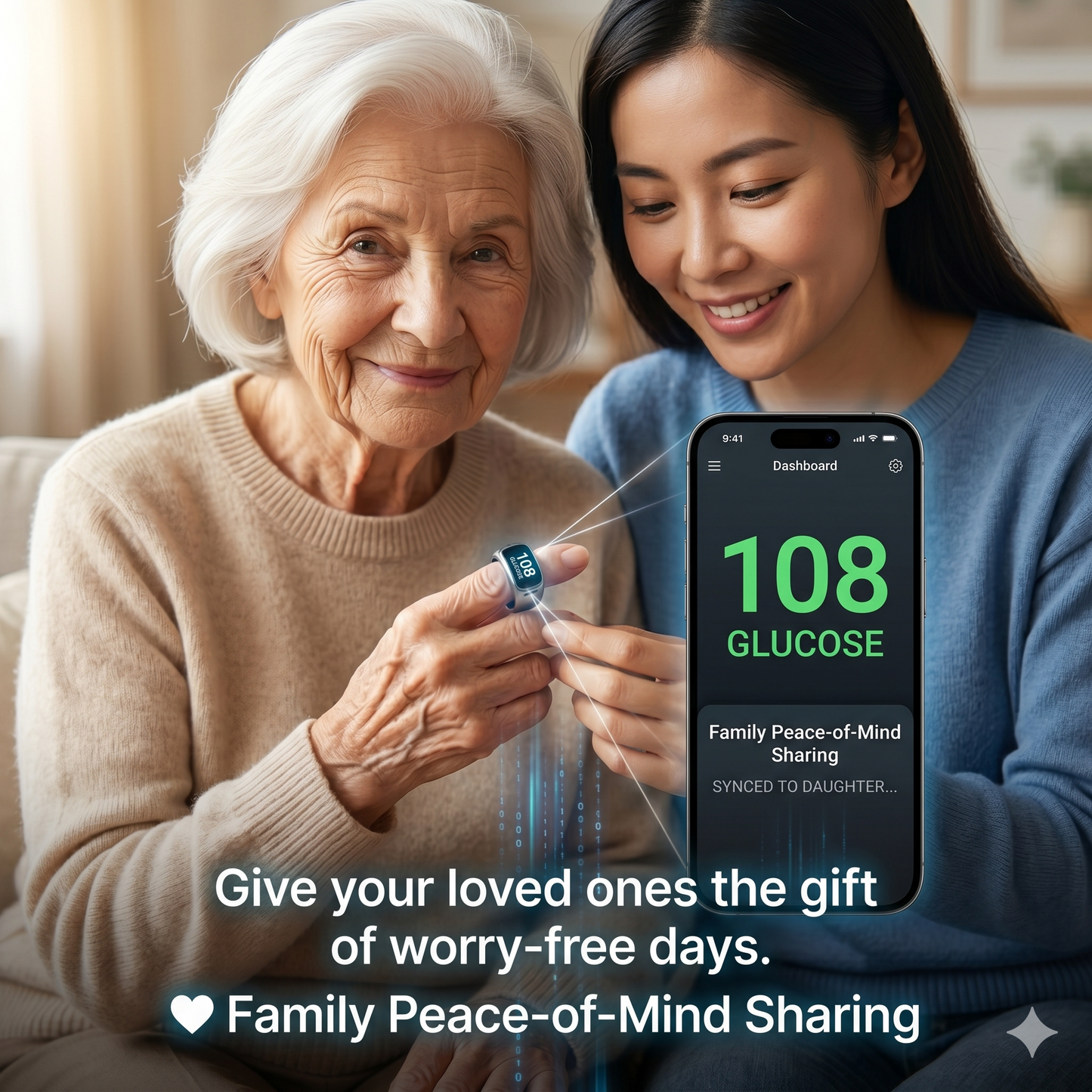 🎉 80% OFF Launch Offer💝G1 Non-Invasive Smart Ring