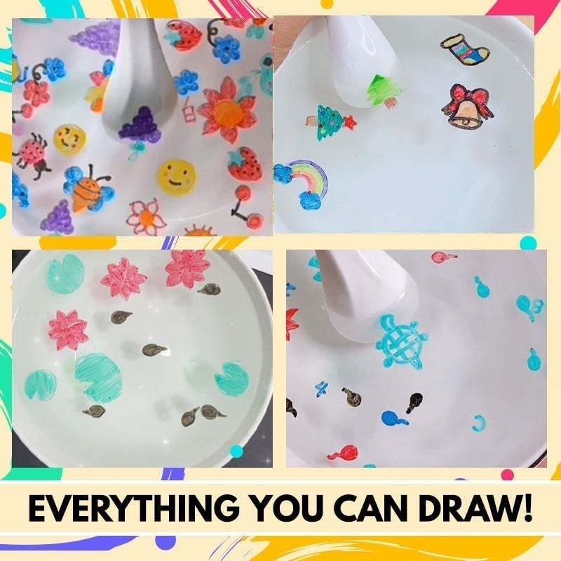 (🎅Christmas Pre Sale Now-49% Off) Magical Water Floating Pen (BUY MORE SAVE MORE )