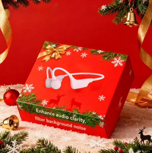 Feel the Joy. Shop the Season 🎄💖 💥 LIMITED TIME OFFER!🔥 Bone Conduction Smart Hearing Aid Bluetooth Earphones